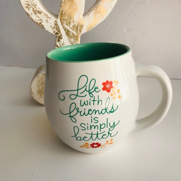 Hallmark Coffee Mug “Life with friends is ....” - Picture 1 of 4